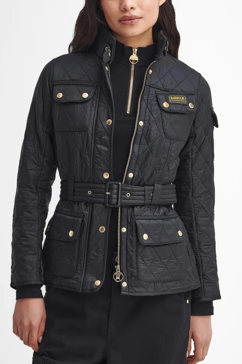Яке Polarquilt Quilted LQU0030 bk91 black/black — снимка 2