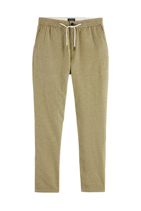 Панталон Warren Cotton/Linen Jogger 184654 300 green moss