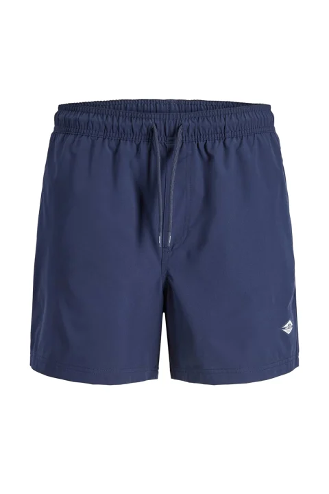 Бански Jpstmaui Tropic Solid Swim Reg 12291385 19-3923 TCX navy blazer