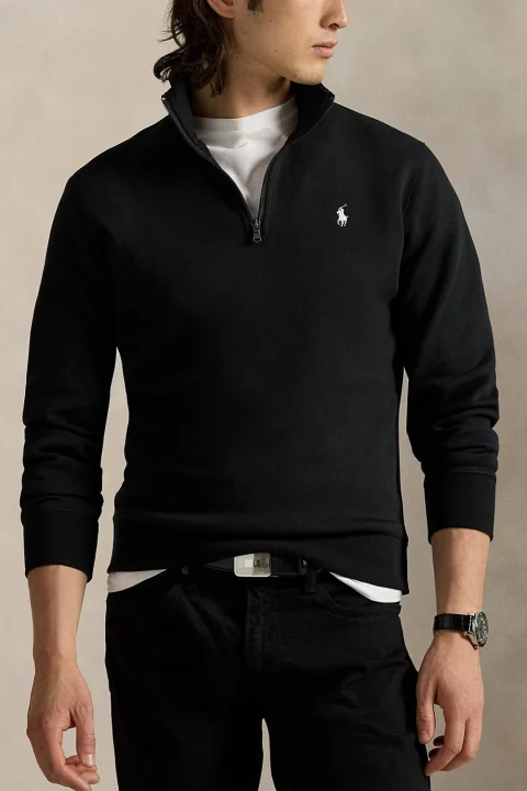 Суичър Lshzm21 710P06234001 001 black — снимка 2