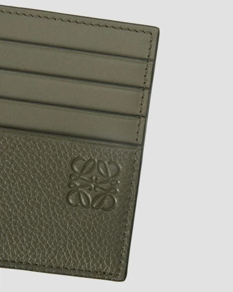 Open Plain Cardholder in Soft Grained Calfskin — снимка 4