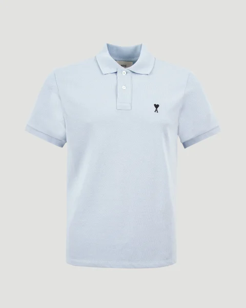 Ami de Coeur Polo Shirt in Sky Blue
