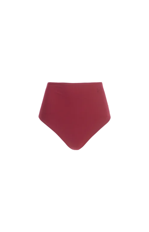 Burgundy Bikini Bottom