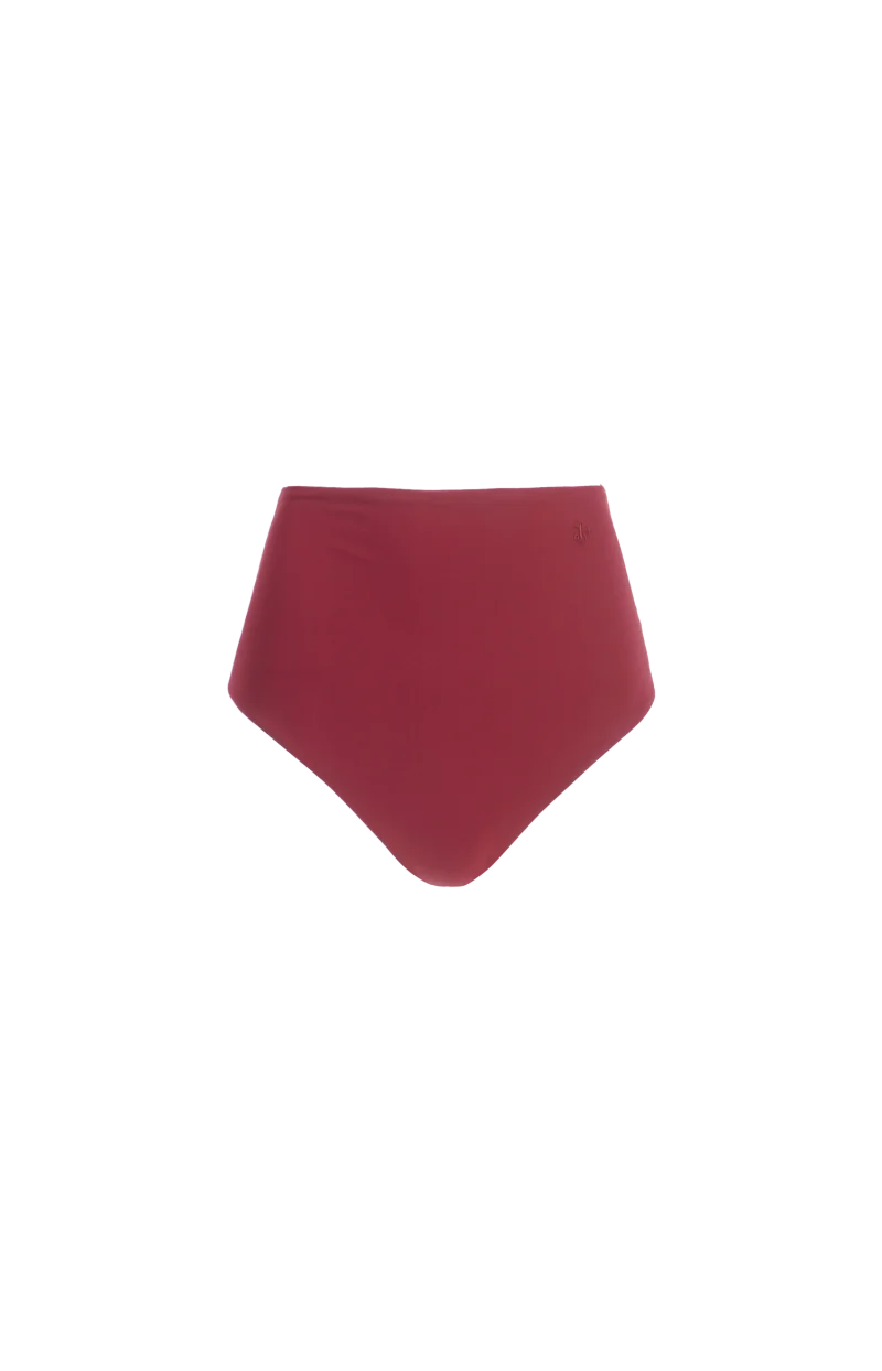 Burgundy Bikini Bottom