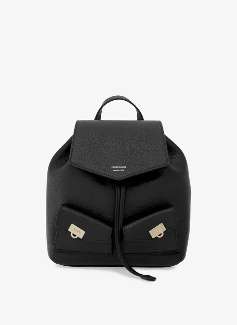 Мини кожена раница Ferragamo