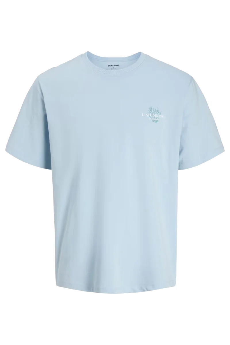 T-Shirt Jjcorals Ss Crew Neck 12288345 14-4210 TCX celestial blue