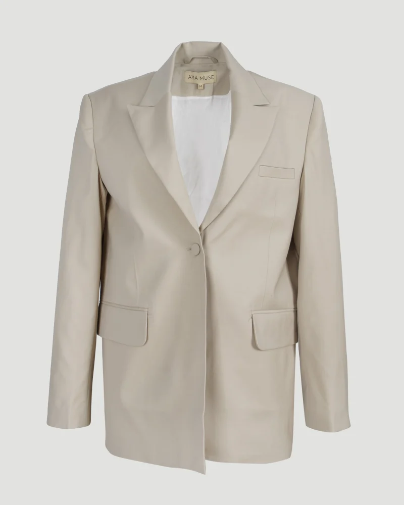 Lacun Oversized Wool Blazer