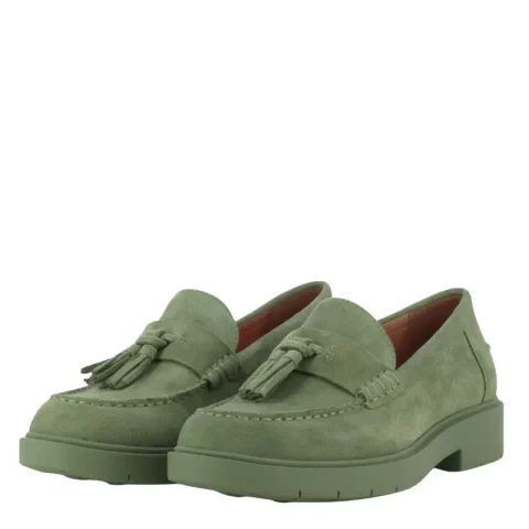 Дамски Мокасини GEOX – D65DKA D SPHERICA OLIVE — снимка 3