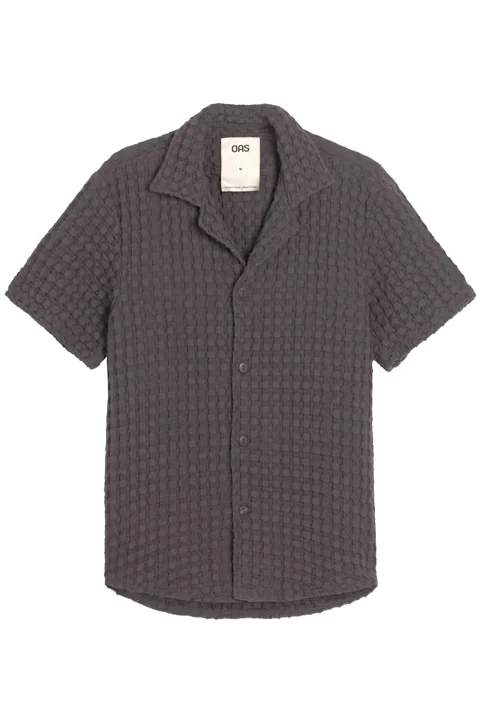 Риза Nearly Black Cuba Waffle 7006 03 multicolor