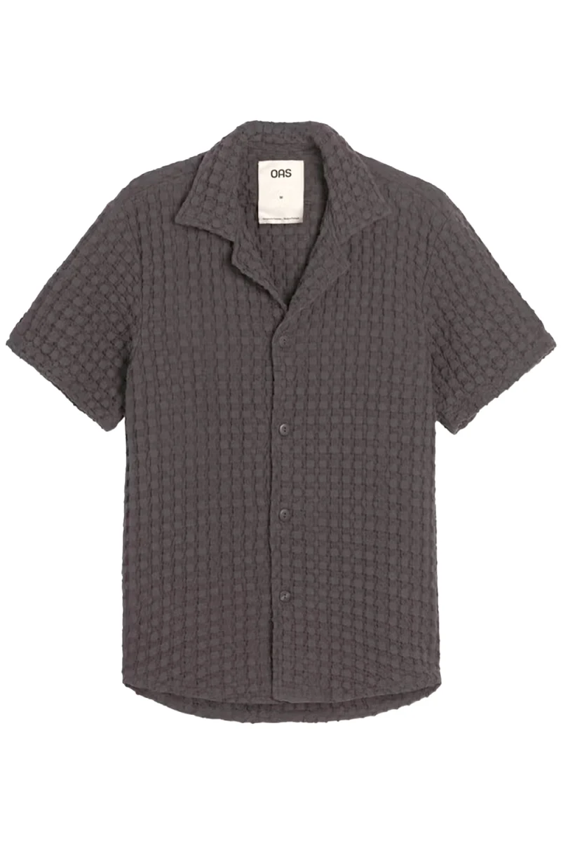 Риза Nearly Black Cuba Waffle 7006 03 multicolor