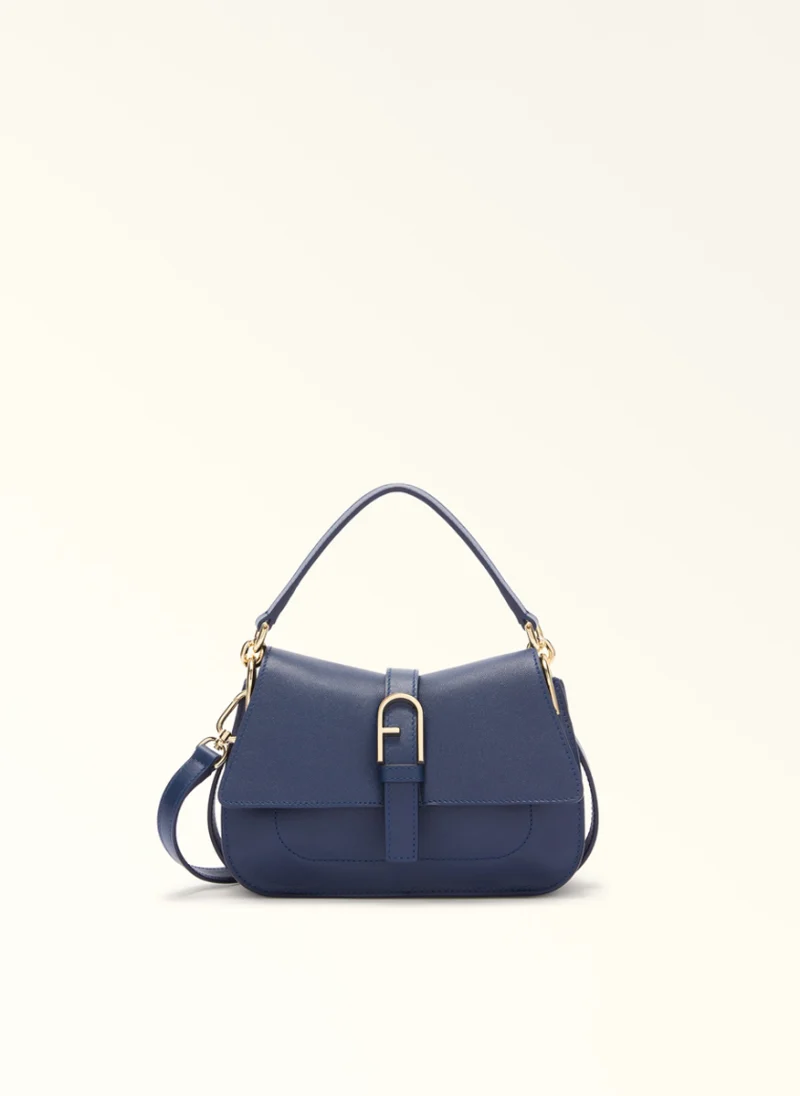 Чанта Furla Flow Mini Nuvola Blu Reale