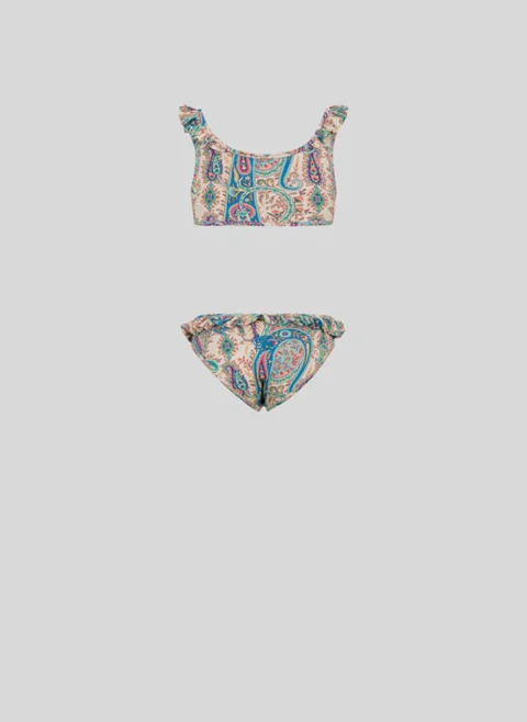 Бански с принт 'Paisley' Etro Kids — снимка 2