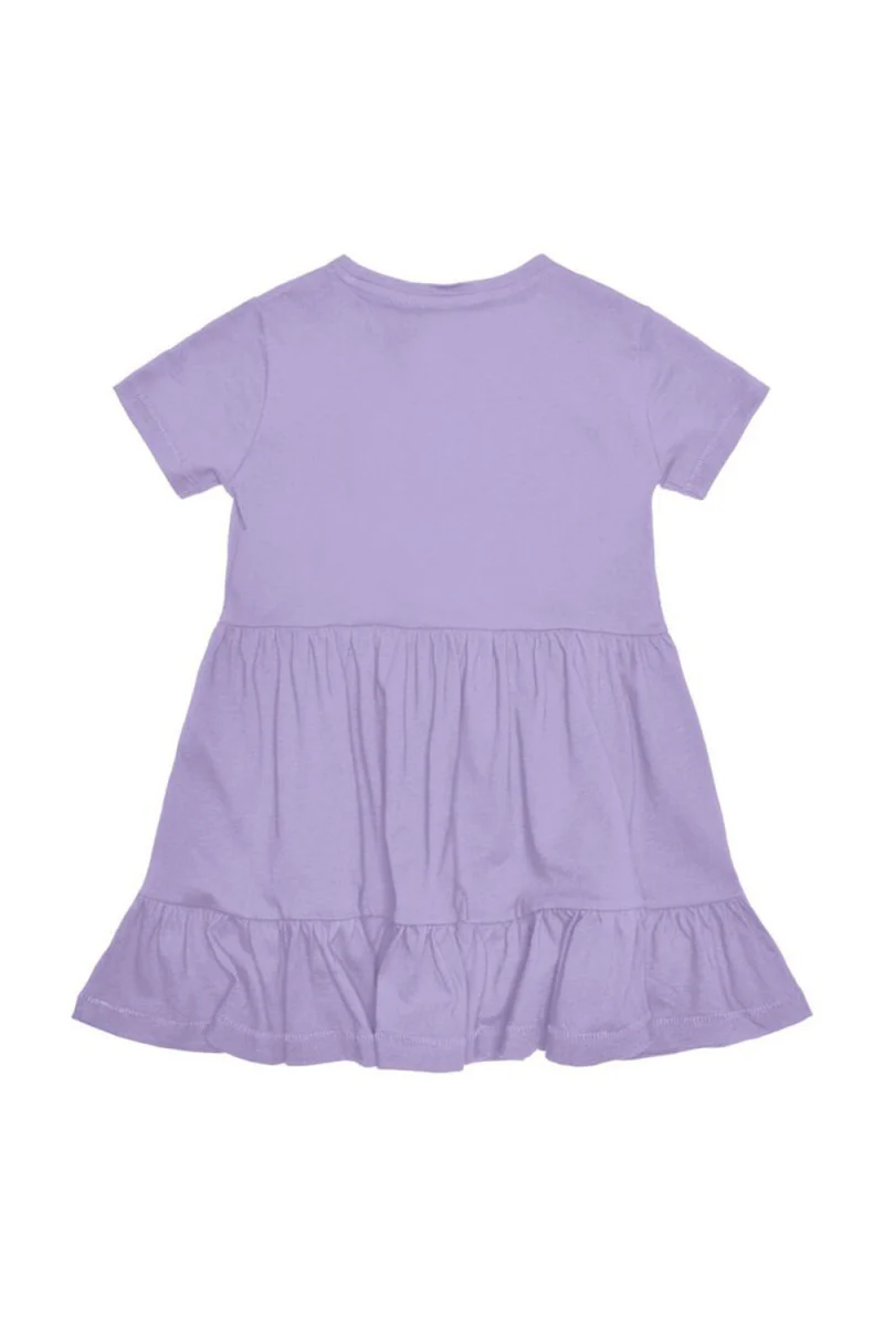 Детски Рокля Kmgmay S/S Cutline Dress Solid Jrs 15253869 15-3817 tcx lavender — снимка 2