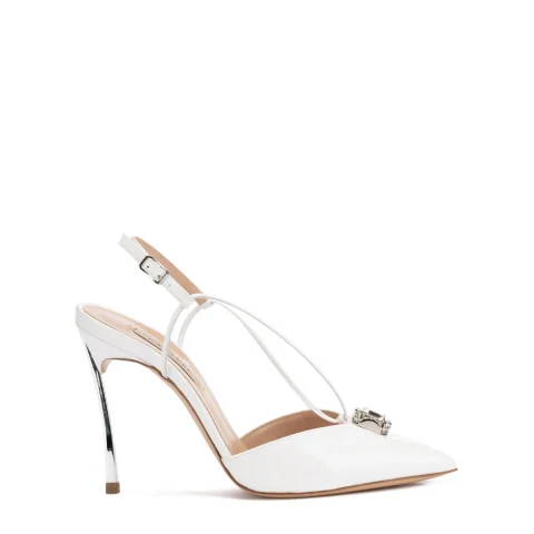 Дамски бели обувки Casadei