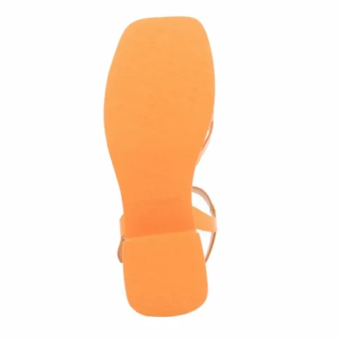 Дамски Сандали На Ток WONDERS – D-1011 CATALINA APRICOT — снимка 4