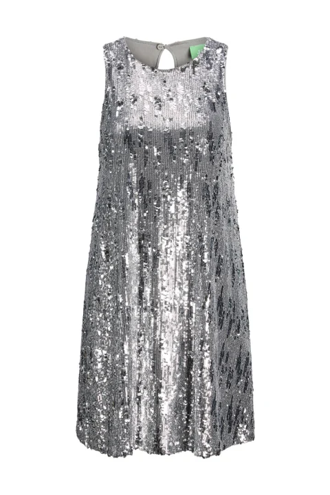 Рокля Jxtara Sl Sequin Wvn 12265335 14-5002 TCX silver