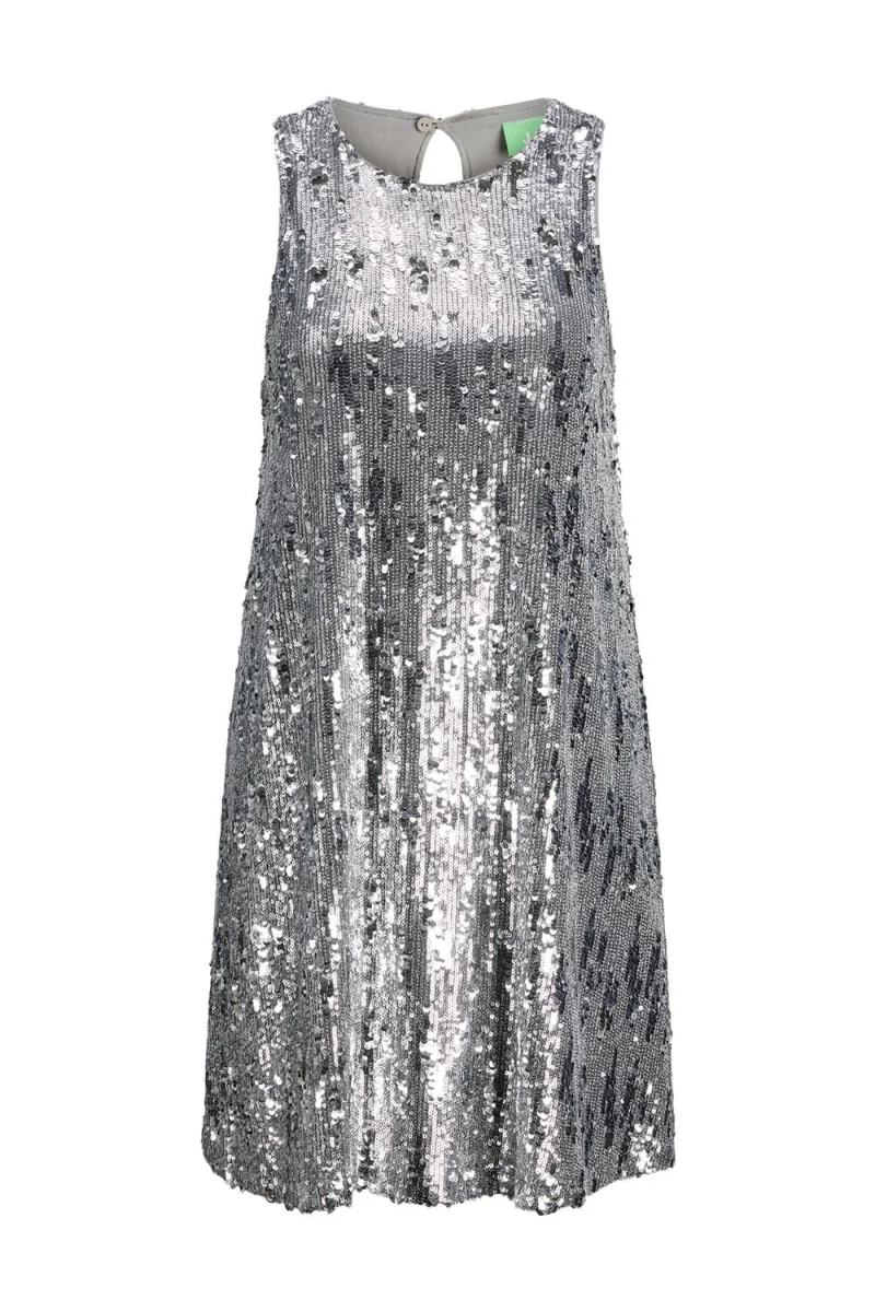 Рокля Jxtara Sl Sequin Wvn 12265335 14-5002 TCX silver
