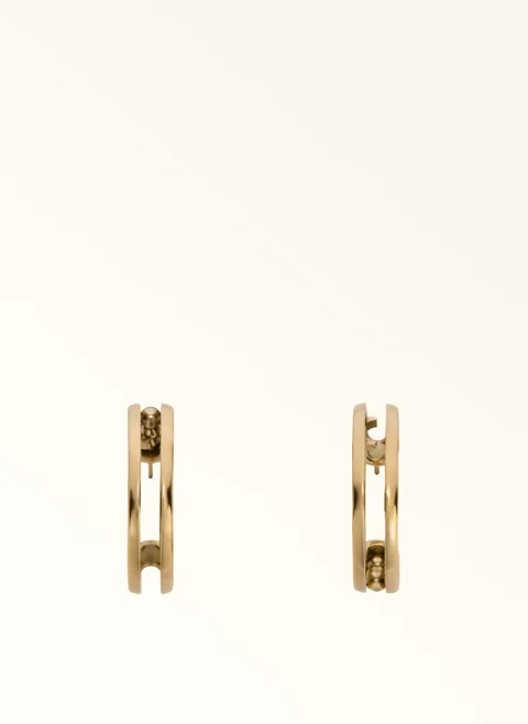 Обеци Furla Arco- Pillola Oro — снимка 2