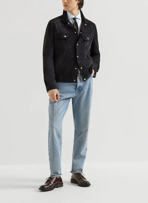 Деним 'Iconic fit' Brunello Cucinelli — снимка 6