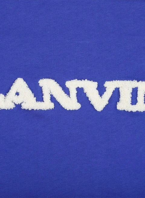 Тишърт с 3D лого Lanvin Kids — снимка 2
