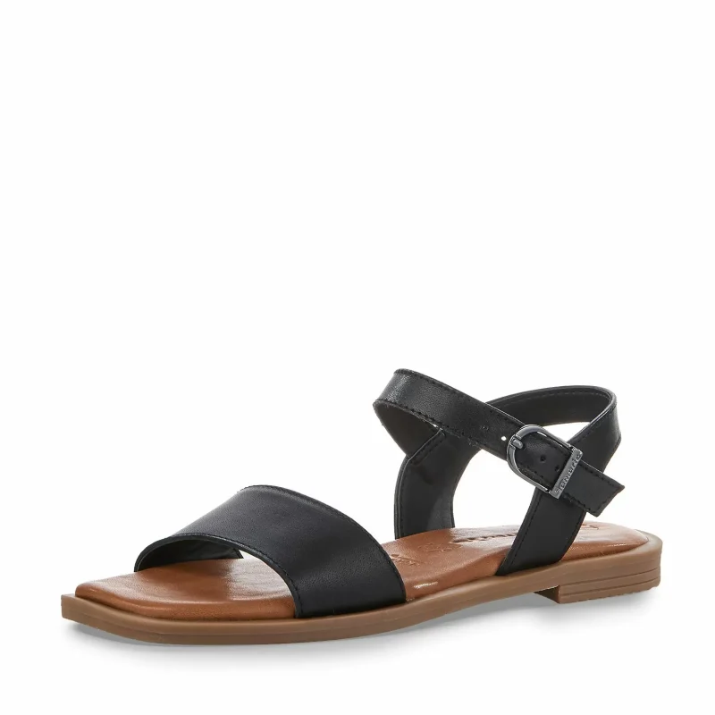 Дамски Равни Сандали TAMARIS – 1-28160-42-001 BLACK — снимка 3