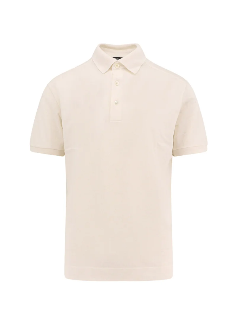 Полошърт с коприна Zegna