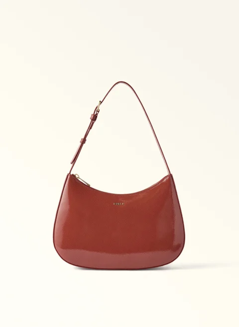 Мини чанта Furla Margot Marsala