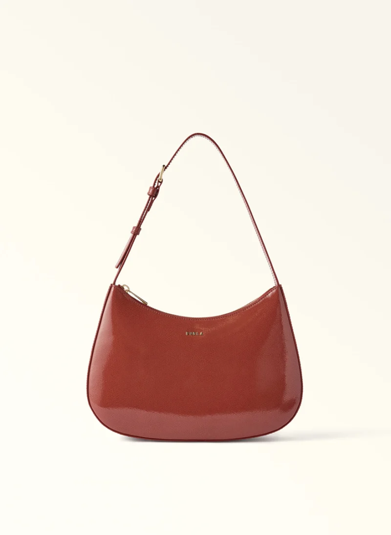 Мини чанта Furla Margot Marsala