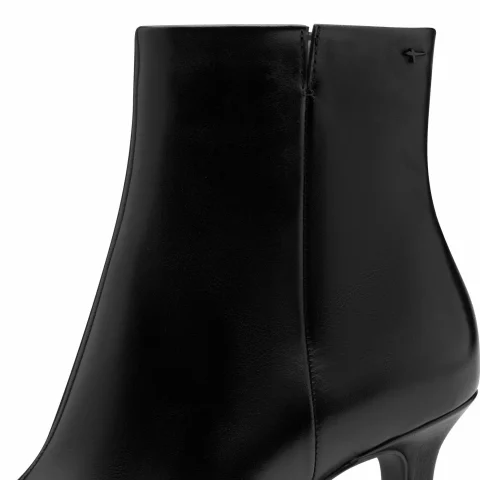 Дамски Боти На Ток TAMARIS – 1-25358-45-003 BLACK LEATHER — снимка 4