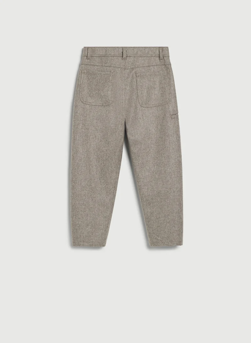 Панталон от вълна 'Functional look' Brunello Cucinelli Kids 8 — снимка 7