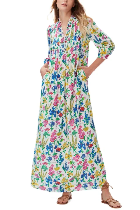 Dress Layla Maxi Dress DVFDL2R015BTNCS C0045 botanicals