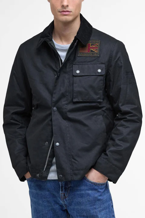 Яке Workers Wax MWX1853 bk51 black — снимка 2