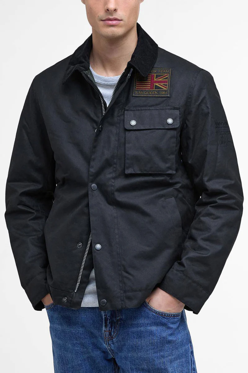 Яке Workers Wax MWX1853 bk51 black — снимка 2