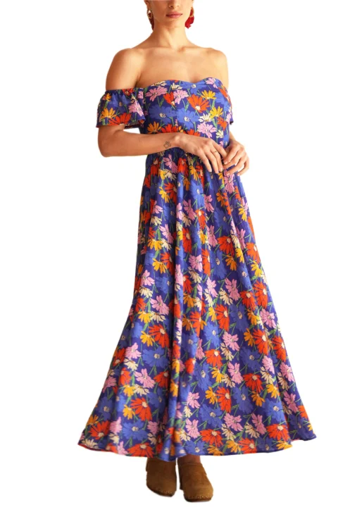 Рокля Anemone floral 01469