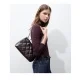 Дамска кафява чанта SMALL FLEMING CARRYALL TORY BURCH — снимка 7