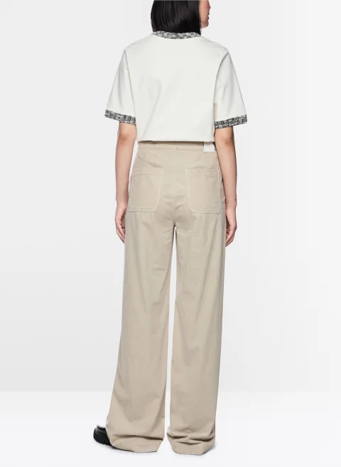 Панталон от рипсено кадифе 'Warri' Marc Cain Pants — снимка 3