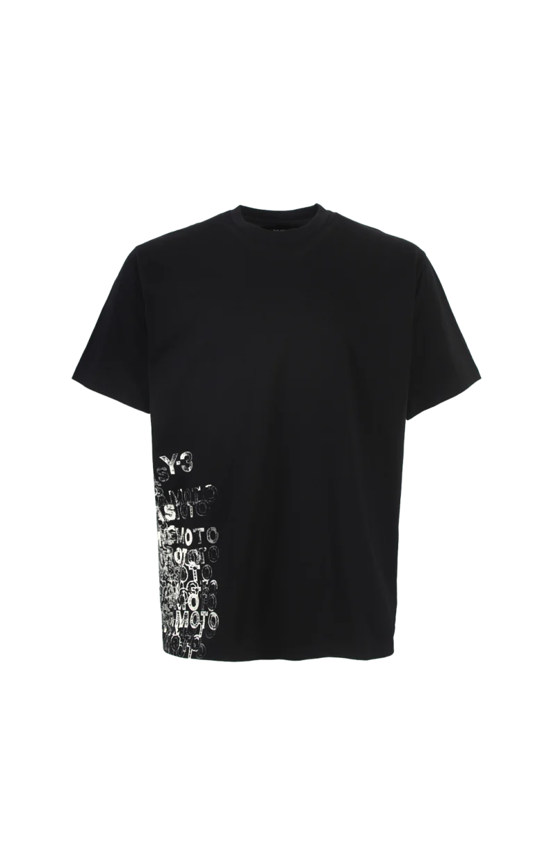 Loose Fit GFX Short Sleeve Tee in Black
