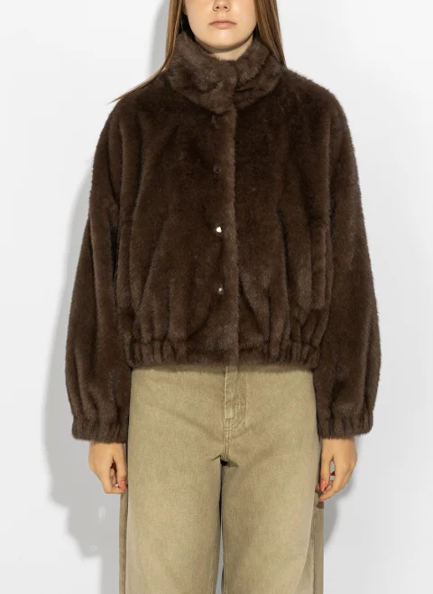 Яке 'Fluffy-texture' Weekend Max Mara Wkdanemone — снимка 5