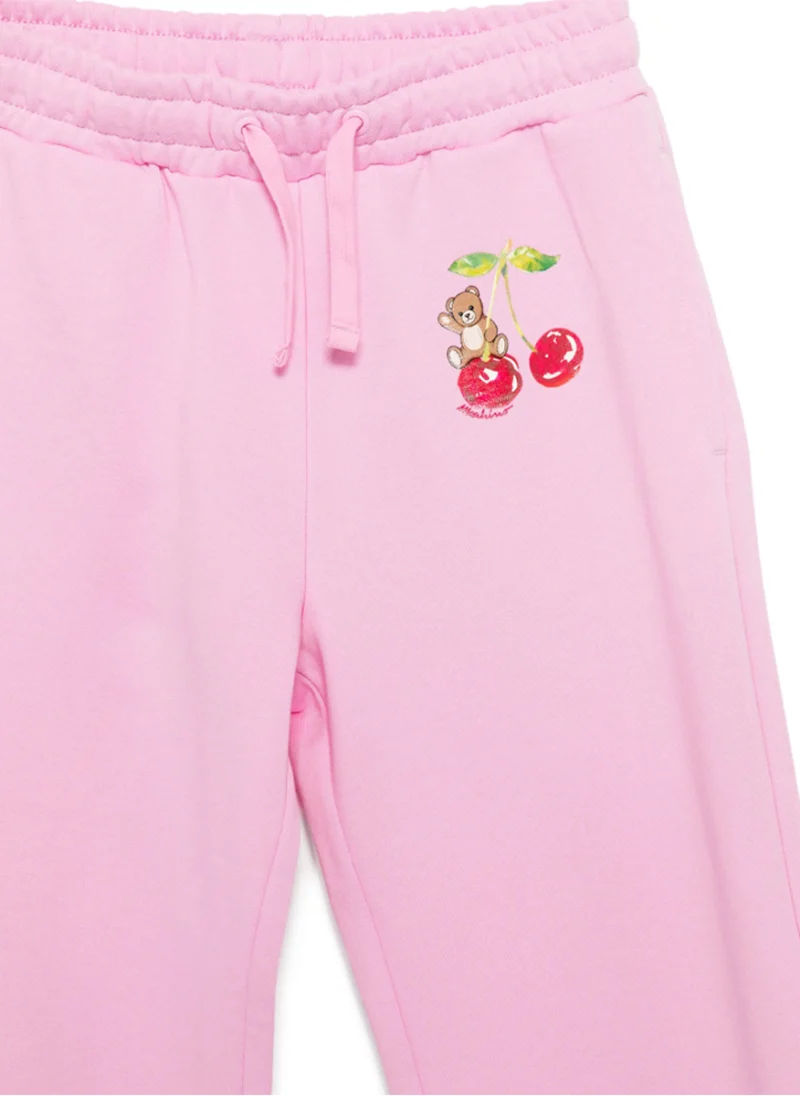 Спортен комплект с 'cherry' мотив Moschino Kids — снимка 3