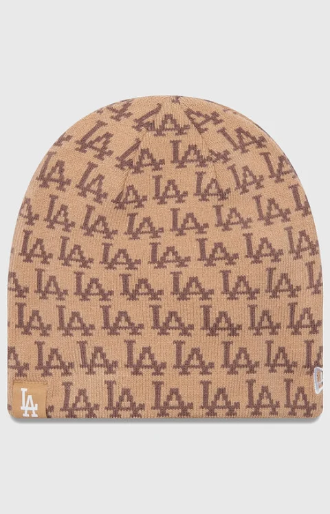 Шапка JACQUARD SKULL BEANIE LOS