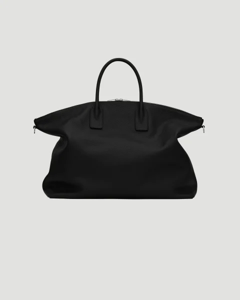 Giant Bowling Bag in Soft Grained Leather — снимка 2