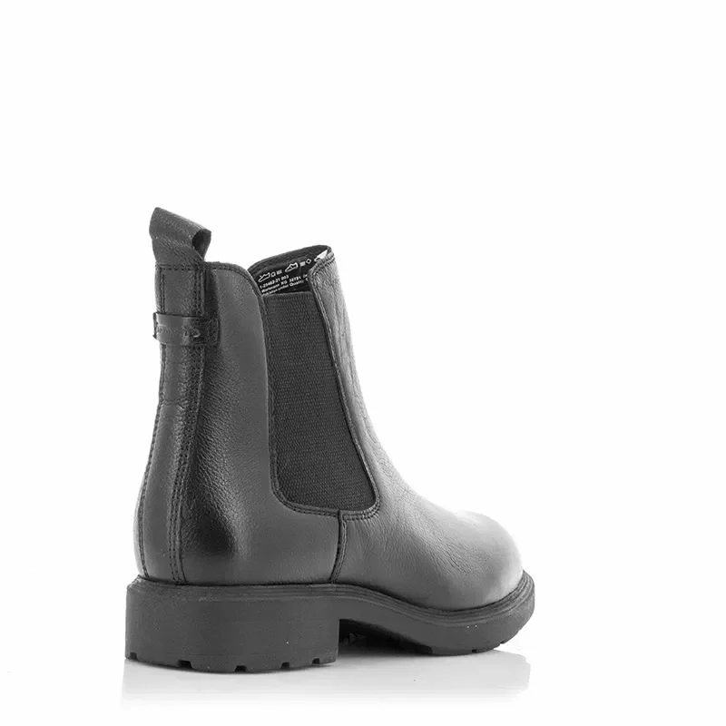 Дамски Равни Боти TAMARIS – 1-25482-41 003 BLACK LEATHER — снимка 2