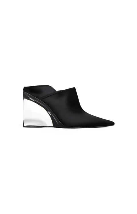 Black Invisible Mules