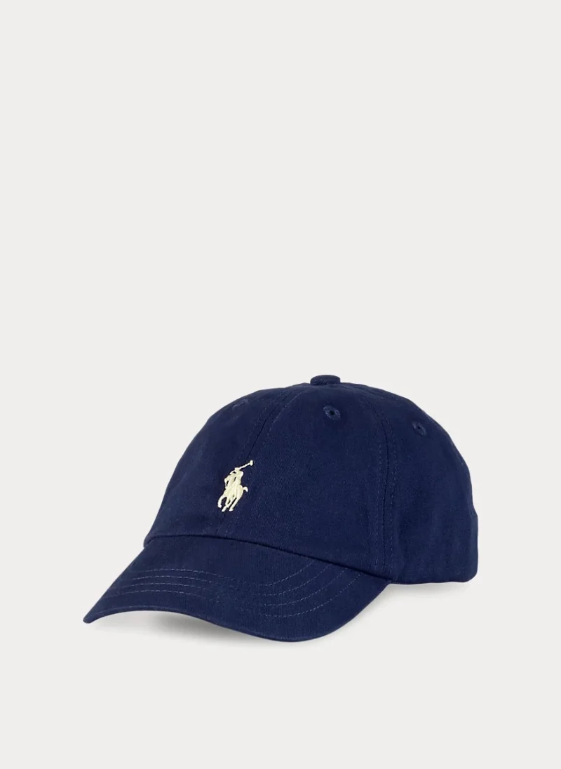 Шапка с бродерия Ralph Lauren Kids