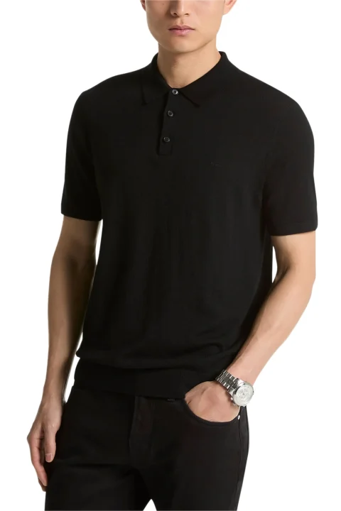 Polo Core Merino Ss CT460C47AP 001 black