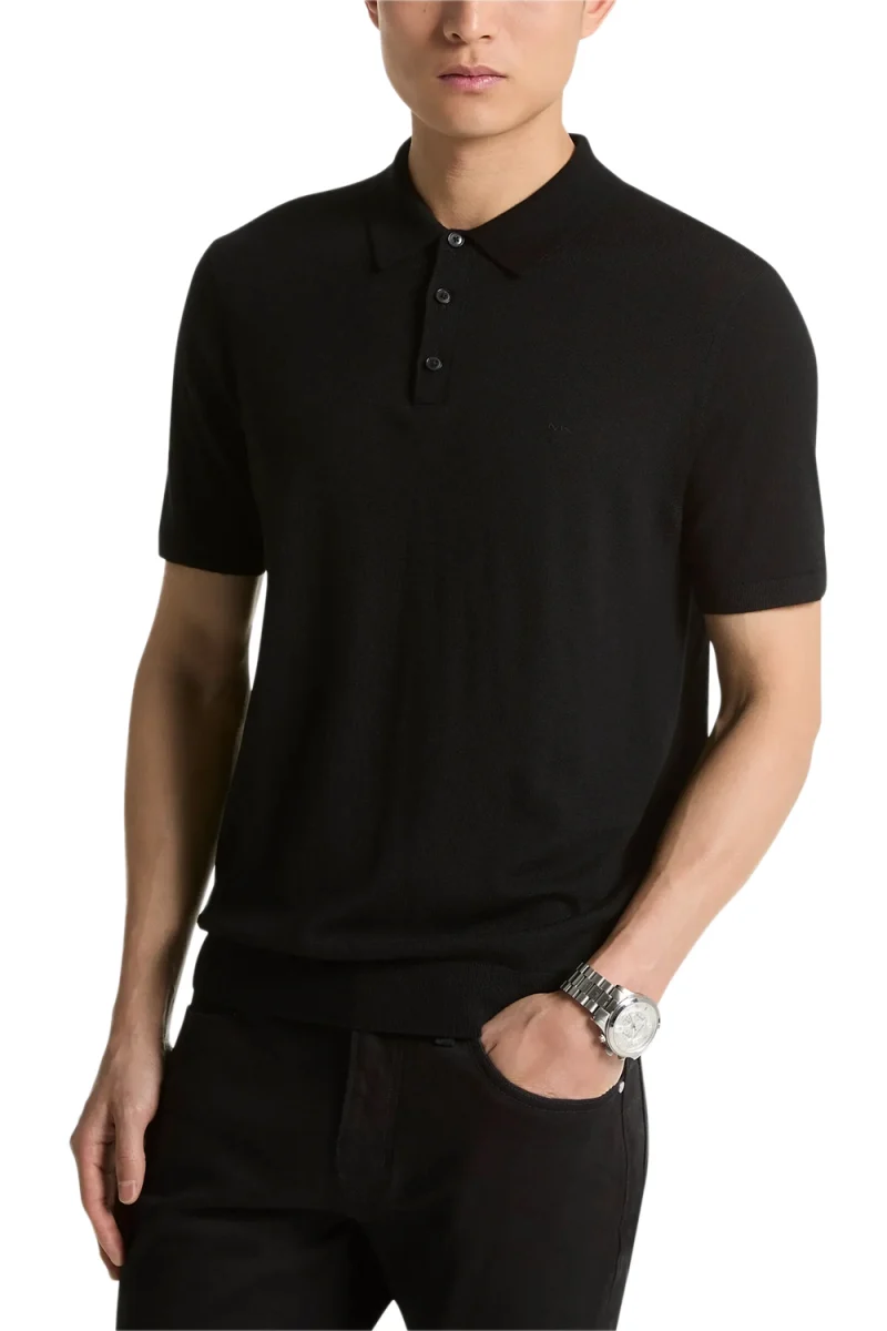 Polo Core Merino Ss CT460C47AP 001 black
