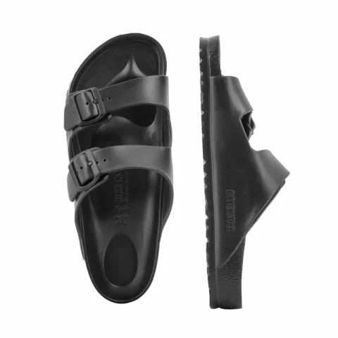 Мъжки Плажни Чехли BIRKENSTOCK – 129421 ARIZONA BLACK — снимка 5
