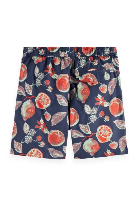 Бански Mid Length - Printed Swimshort 172414 SC5990 multi fruits aop — снимка 2