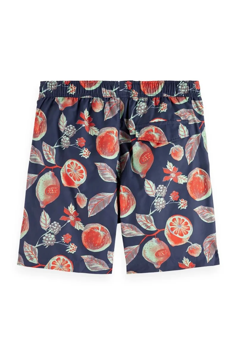 Бански Mid Length - Printed Swimshort 172414 SC5990 multi fruits aop — снимка 2