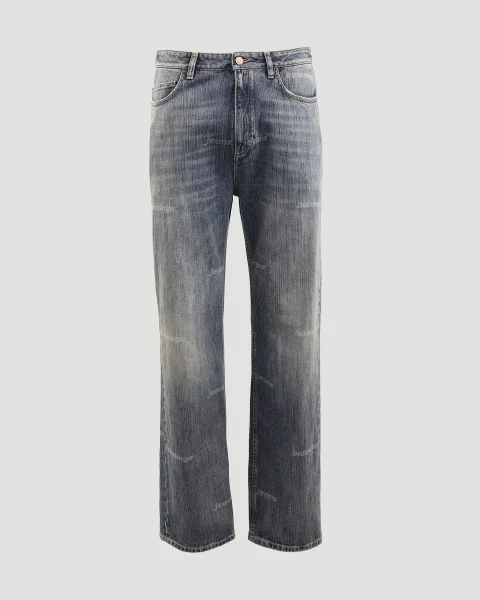 Allover Logo Denim Jeans